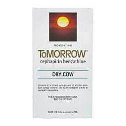Tomorrow (Cephapirin Benzathine) Dry Cow Mastitis Treatment Boehringer Ingelheim